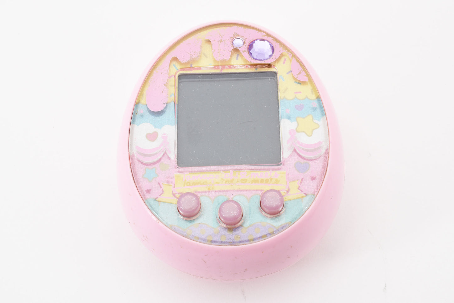 Bandai Tamagotchi Meets Sweet Meets ver. Pink Virtual Pet Japan TMGC Tested