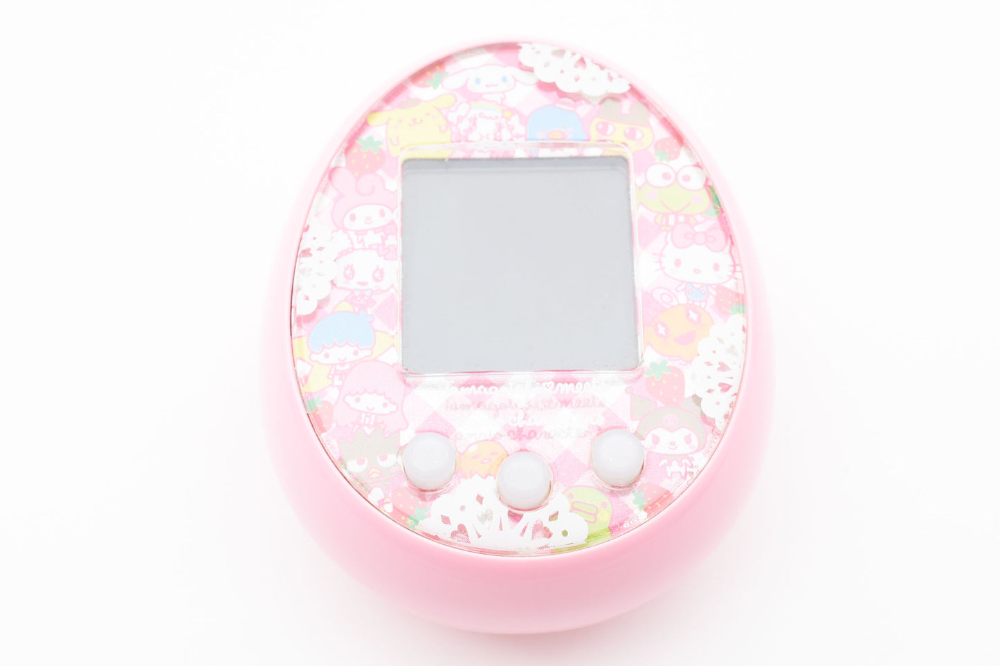 Bandai Tamagotchi Meets Sanrio Characters Meets Pink TMGC Japan tested