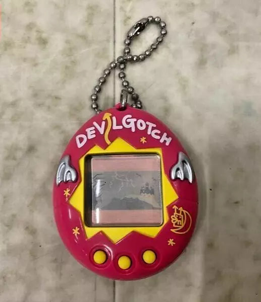 Bandai Deviltchi Devilgotchi Devil Tamagotchi Virtual Pet Pink 1998 TMGC Japan