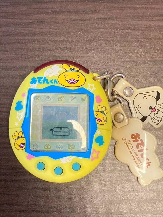 Bandai Tamagotchi Oden-kun Yellow ver Virtual Pet Gigapet TMGC Japan Tested