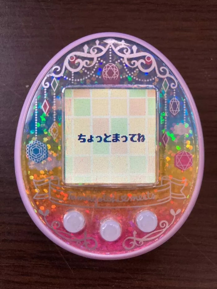 Bandai Tamagotchi Meets Fantasy Meets Purple With Strap TMGC Japan Tested